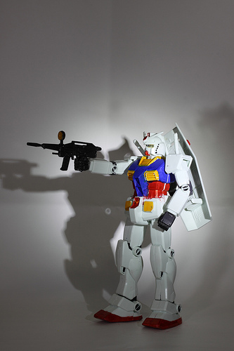 Gundam w/Beam Rifle