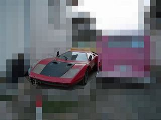 謎の車
